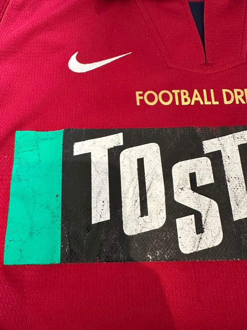 鹿島アントラーズ NIKE ホーム長袖ユニフォーム天皇杯優勝ワッペン付