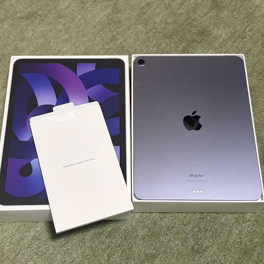 iPad Air 第5世代　パープル　256GB Apple pencil