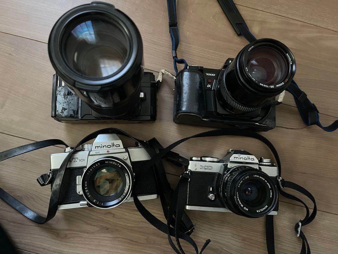 ミノルタ　フィルムカメラ　セット