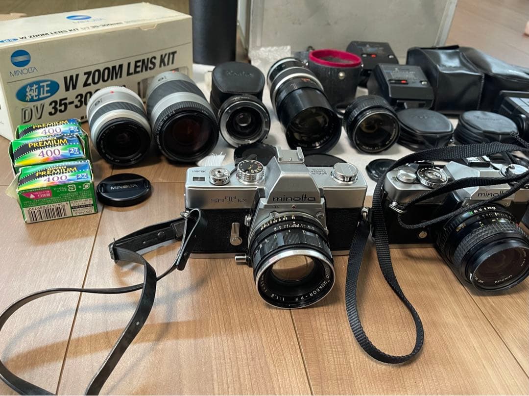 ミノルタ　フィルムカメラ　セット