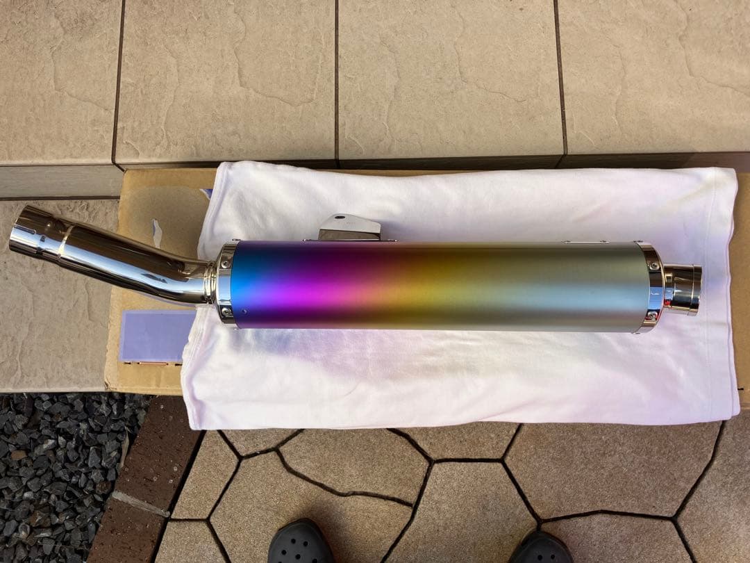 【美品】CB400 NC42 モリワキ スリップオンマフラー