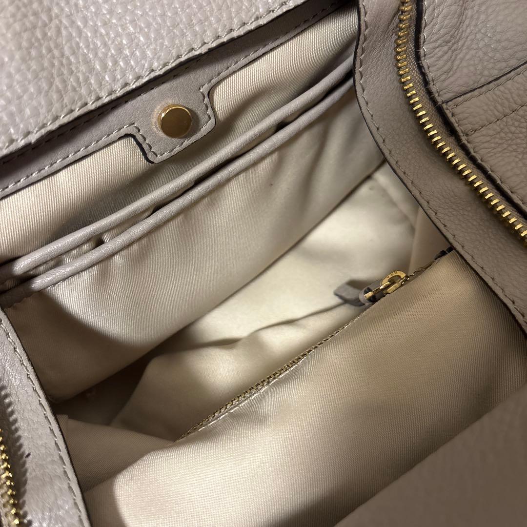 美品⭐️TORY BURCH PEACE&LOVE 2way ショルダーバック