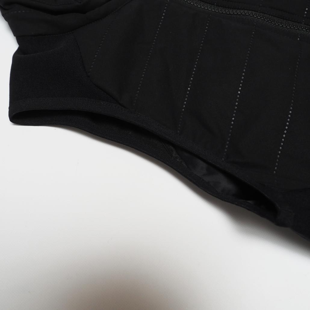 美品 BRIEFING GOLF ウィメンズ中綿ベスト BRG203W30 黒