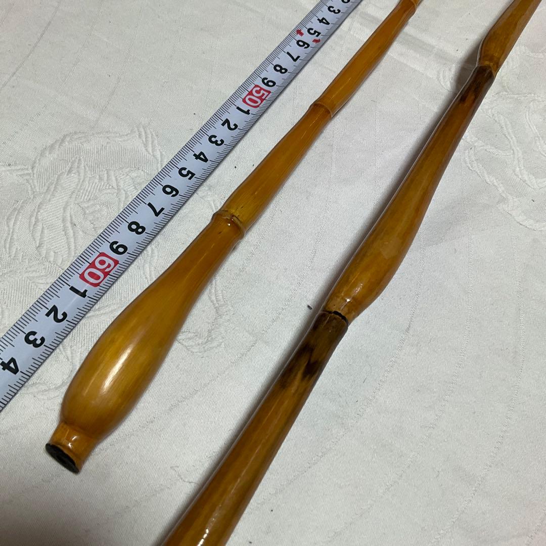 ヘラブナ、天然木万力、らっきょう竹竿掛け、らっきょう竹針外し【リメイク品】