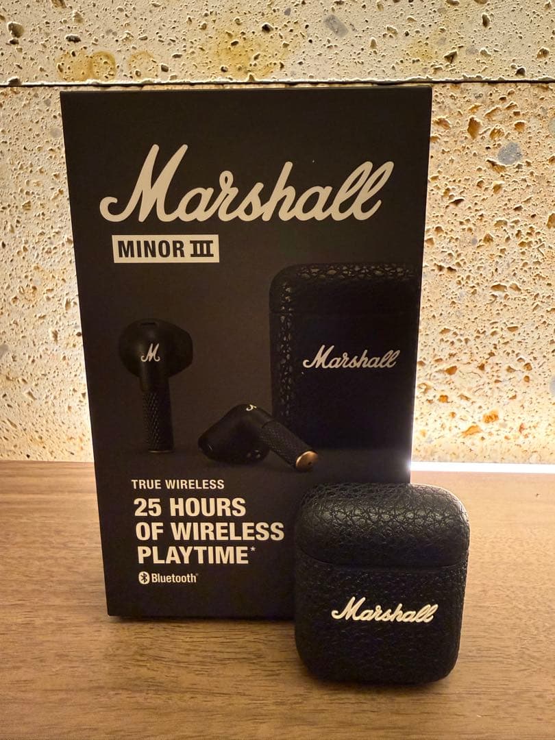 Marshall Minor III ワイヤレスイヤホン　美品