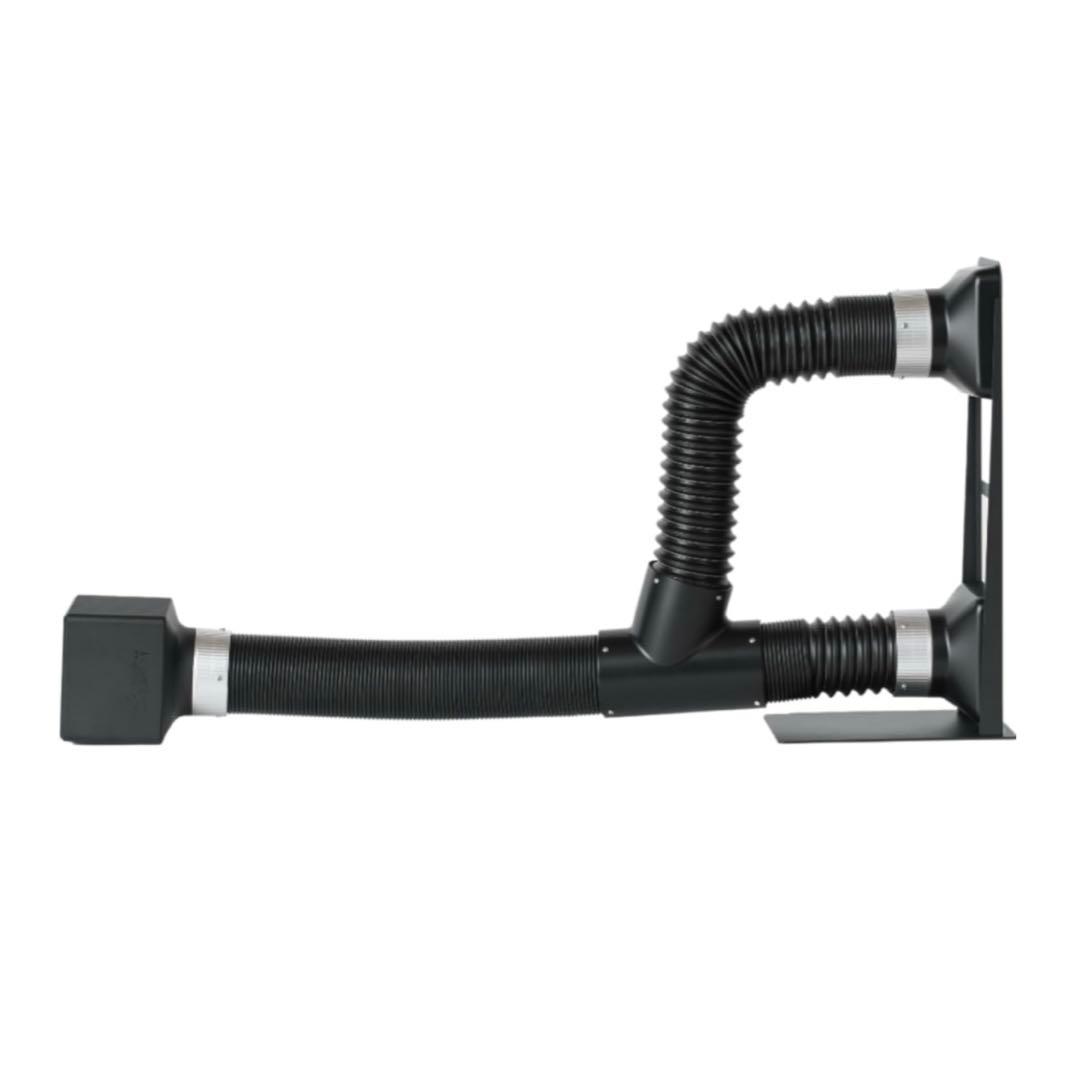 F2卓上型煙吸収装置　吸煙ファンUSB給電 超省電力 高さ角度調節可能 強力排気