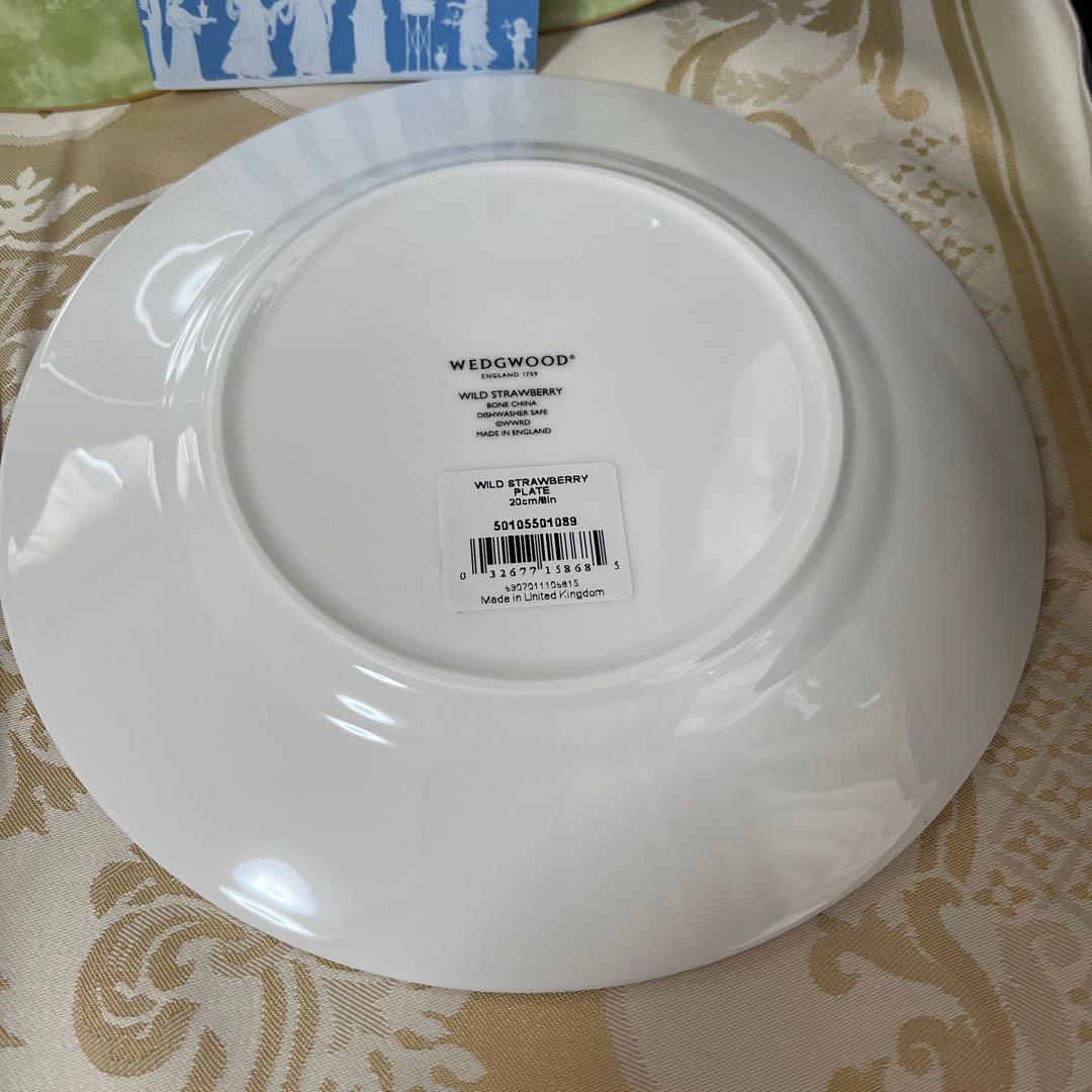 月末限定価格［新品］ワイルドストロベリー•フルリム　プレート5枚