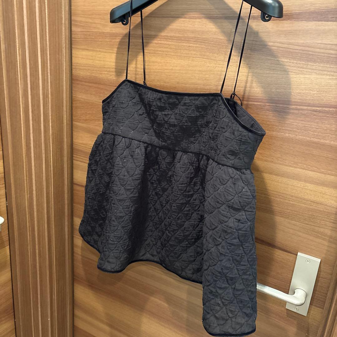 IENA フクレジャガードキャミトップブラウス