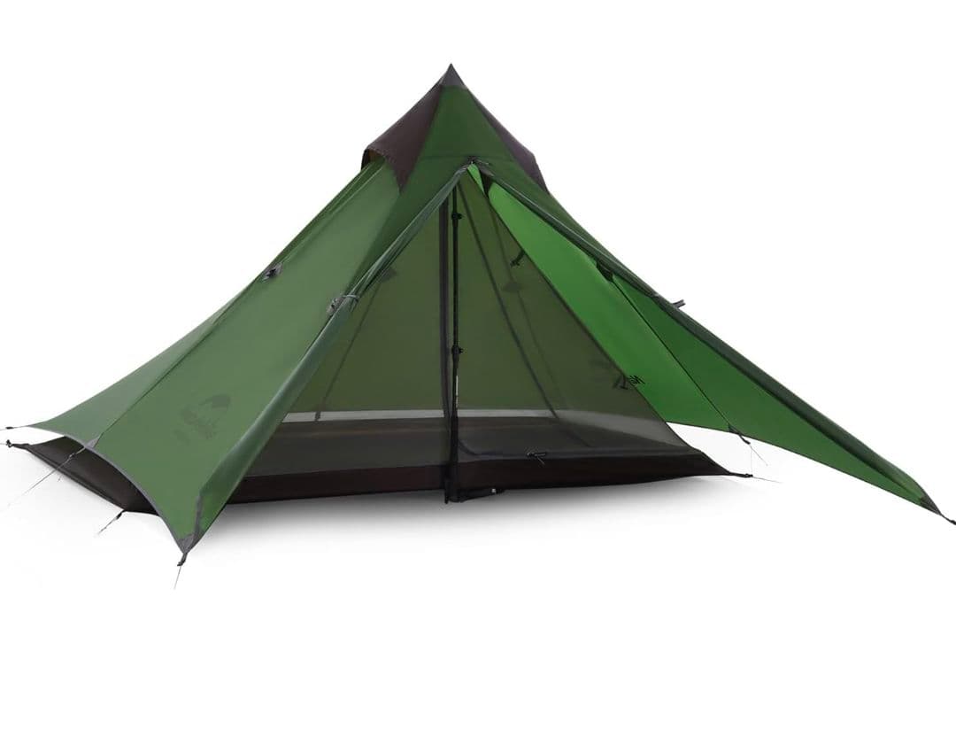 【軽量】naturehike　ワンポールテント　＋　トレッキングポール