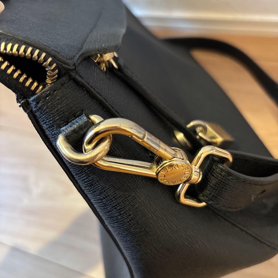 正規品　FURLA フルラ パイパー ブラック　黒　卒園式　卒業式　鞄　バッグ