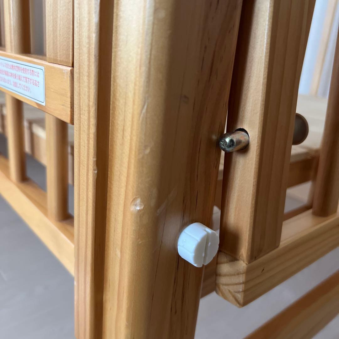 ケイ　2面開く大和屋のベビーベッド