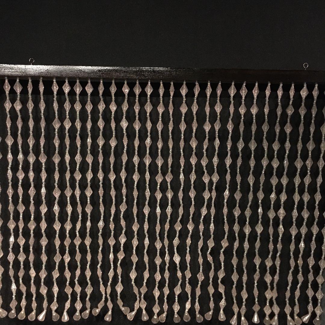 昭和　レトロ　★ビーズのれん　カーテン