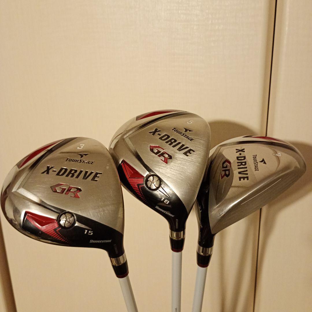 再値下げ！ブリジストン X-DRIVE GR クラブセット14本