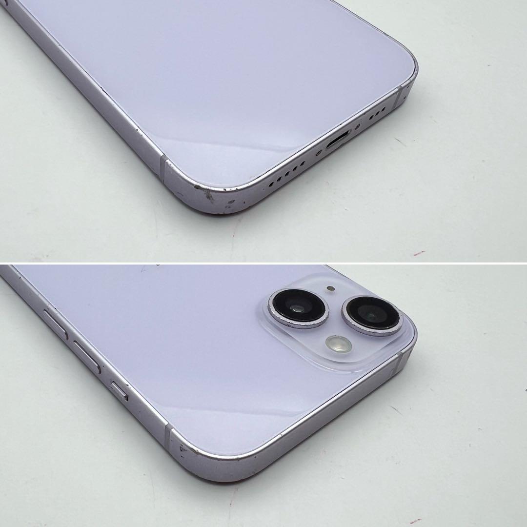 電池新品 iphone 14 256GB パープル 本体 SIMフリー 完動品