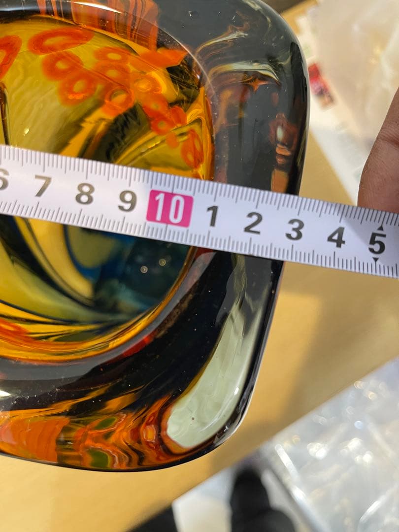 マルテイグラス 花瓶 ガラス製 日本製