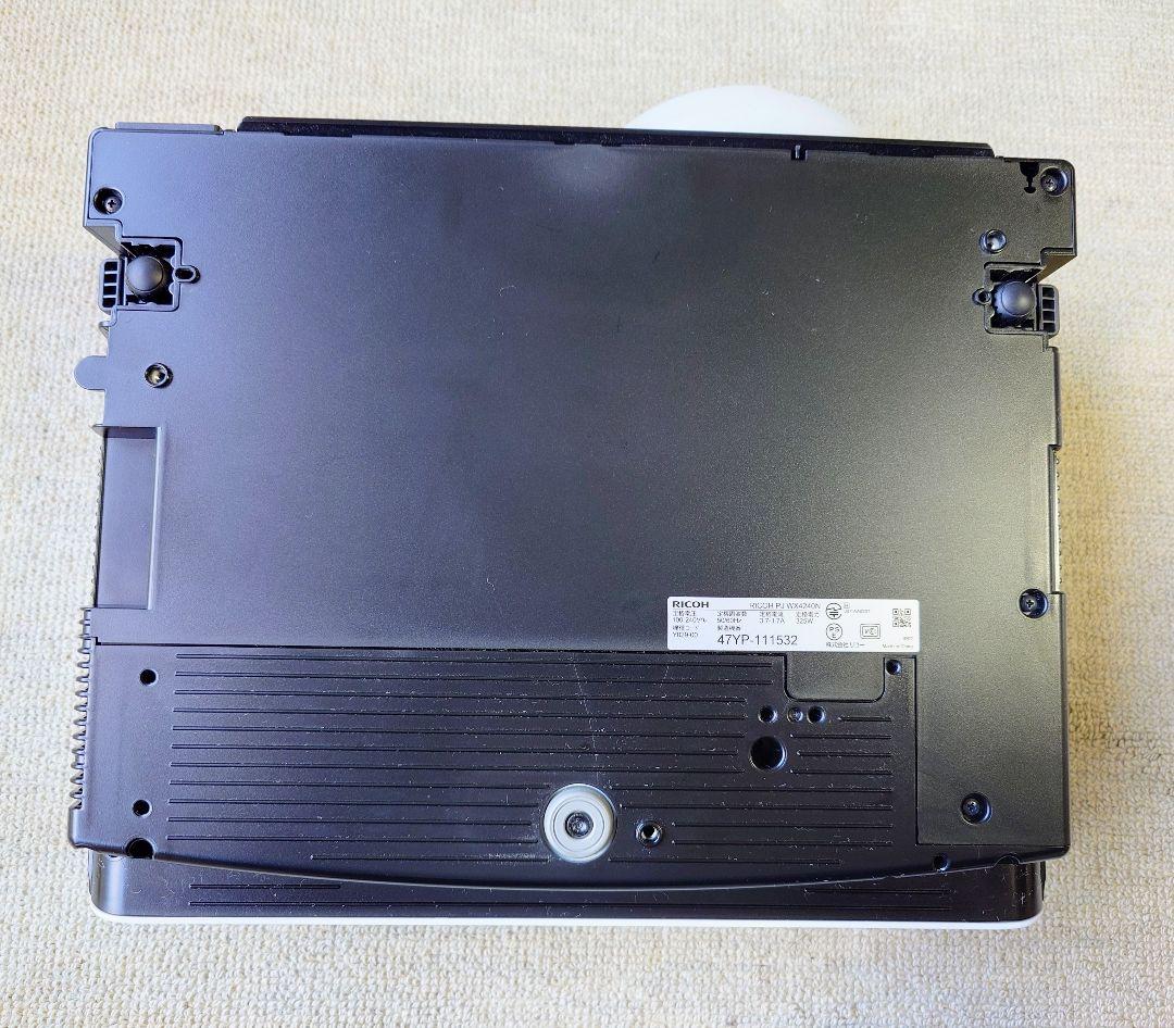 RICOHプロジェクター PJ WX4240N 本体 付属品あり【ランプ3時間】