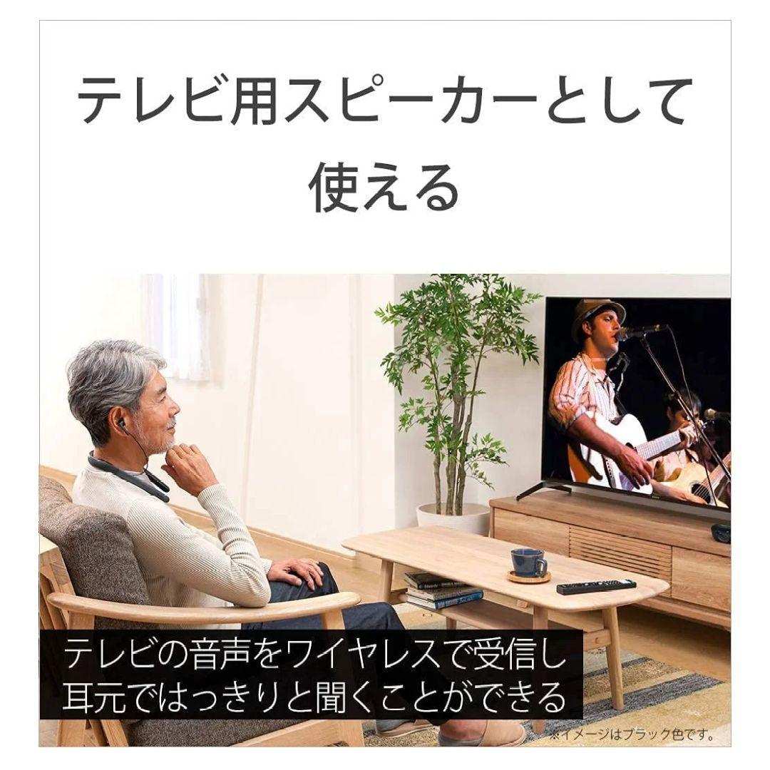 【美品】SONY ソニー SMR-10 首かけ集音器 イヤホン ブラック