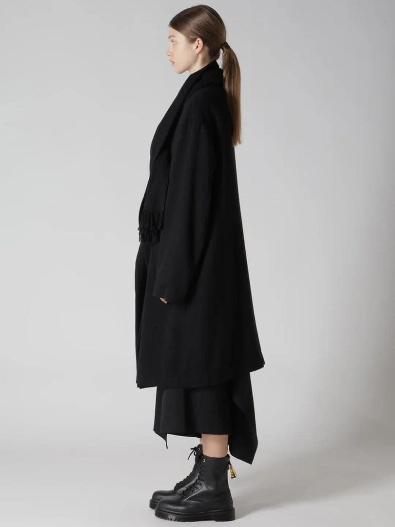 Y’s ヨウジヤマモト　ウールコート　黒　1