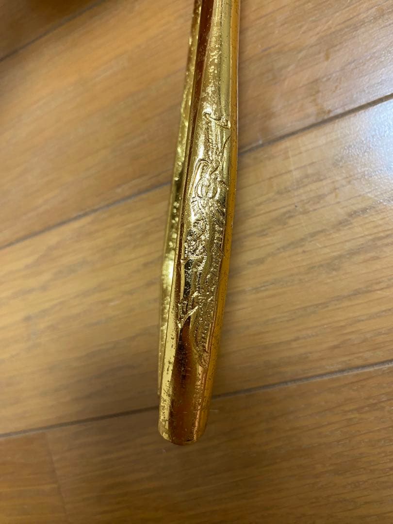 金メッキ　針金切　三木章　205mm