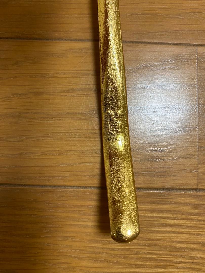 金メッキ　針金切　三木章　205mm