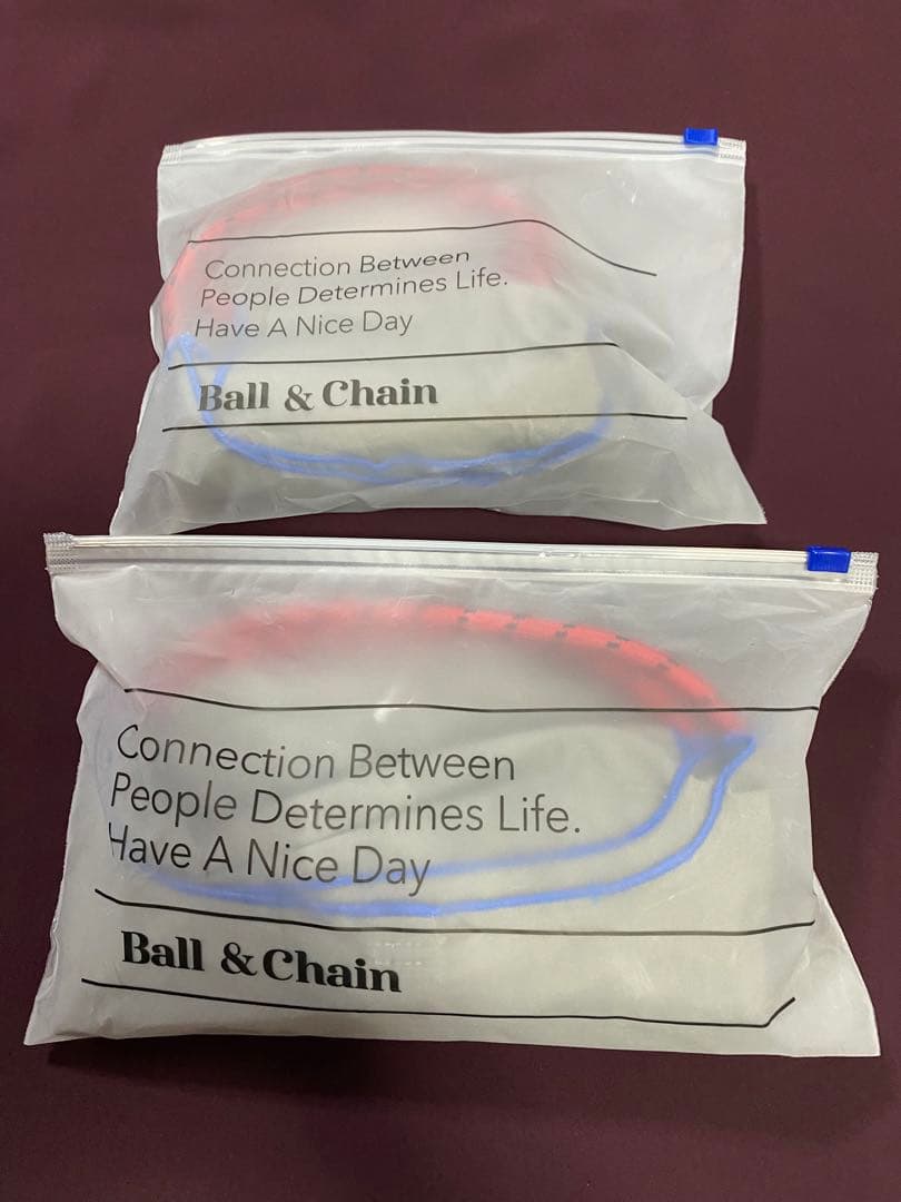 【新品・未使用、未開封】ボールアンドチェーン　フェイラー　グレー　Ｍ＆Ｌ