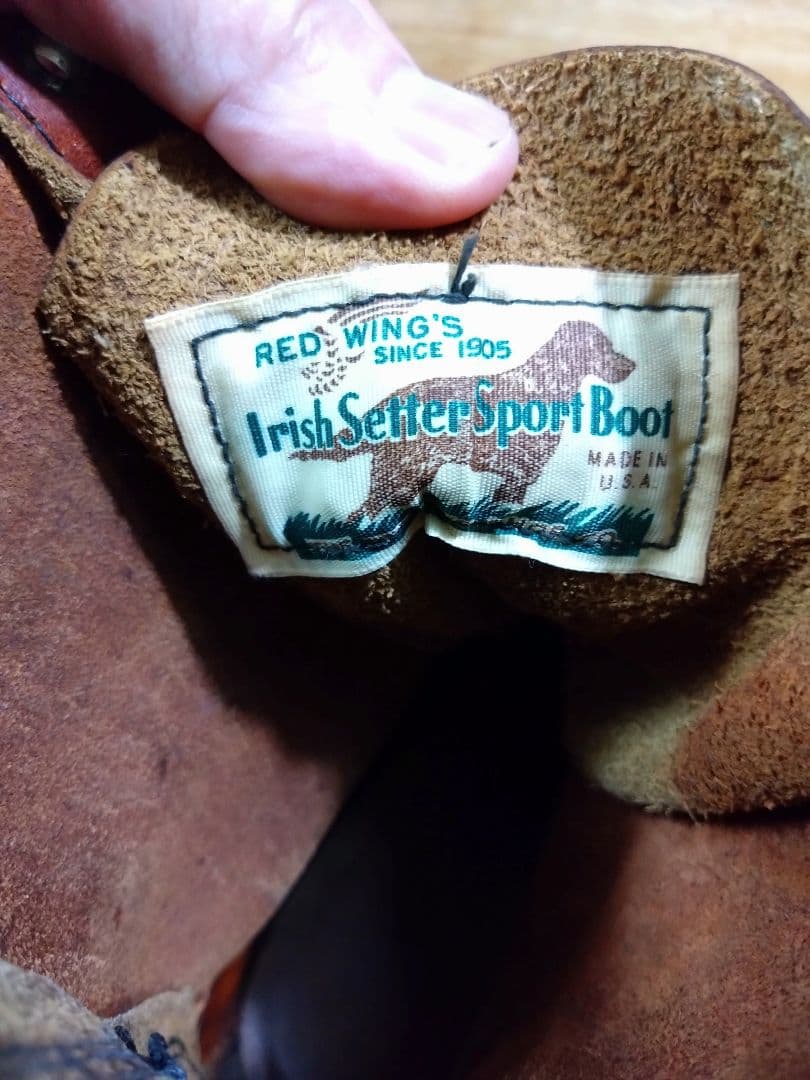 美品　レッドウィング　877　スクエアステッチ　四角犬タグ