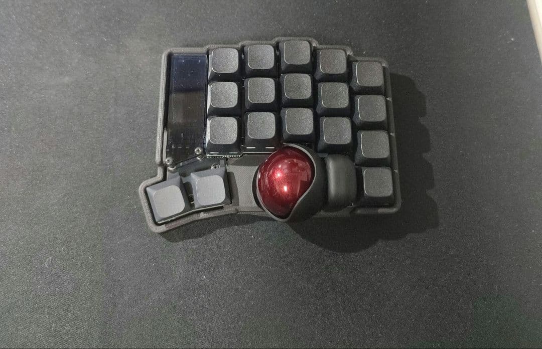 keyball39 黒仕様　組立済　完成品　TRRSメタルケーブル