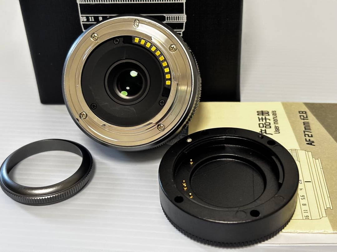 TTArtisan AF 27mm f/2.8 Xマウント