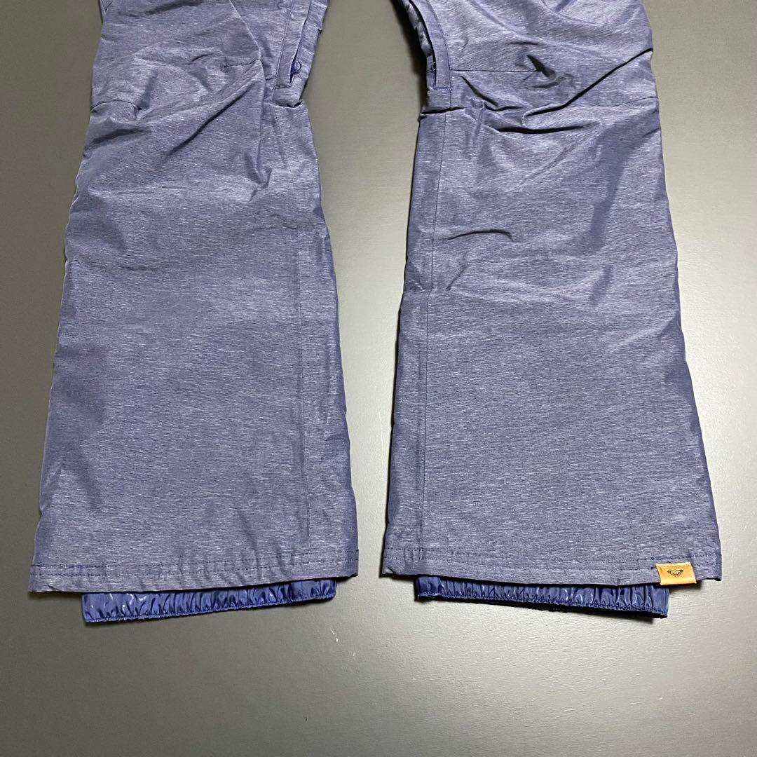 極美品 ROXY スノーボード ビブパンツ 中綿 裏起毛 レディース Sサイズ