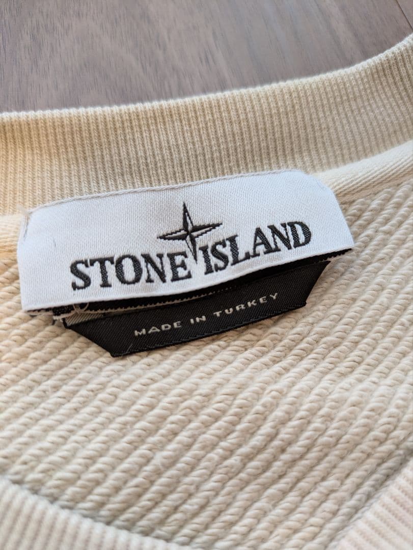 ストーンアイランド ベージュ トレーナーサイズM