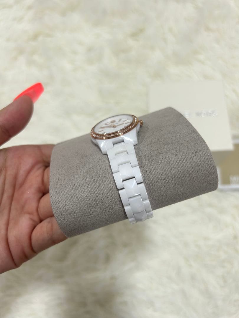 ✨【新品】MICHAEL KORS ホワイトローズゴールド 時計