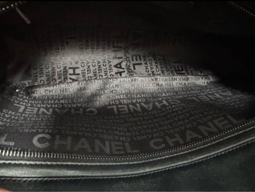 シャネル CHANEL チョコバー トート　ショルダーバッグ