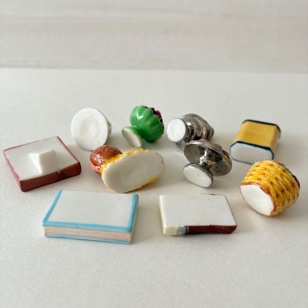 チョコレートにまつわるフェーヴシリーズ　　フランス雑貨　ミニチュア　陶器