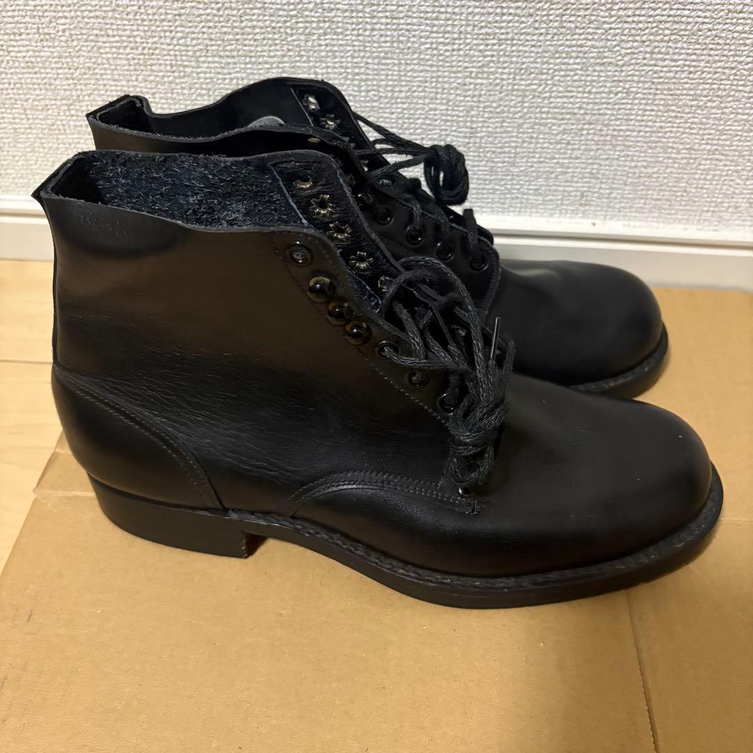 イタリア軍　空軍　ヴィンテージブーツ　ミリタリーブーツ　革靴
