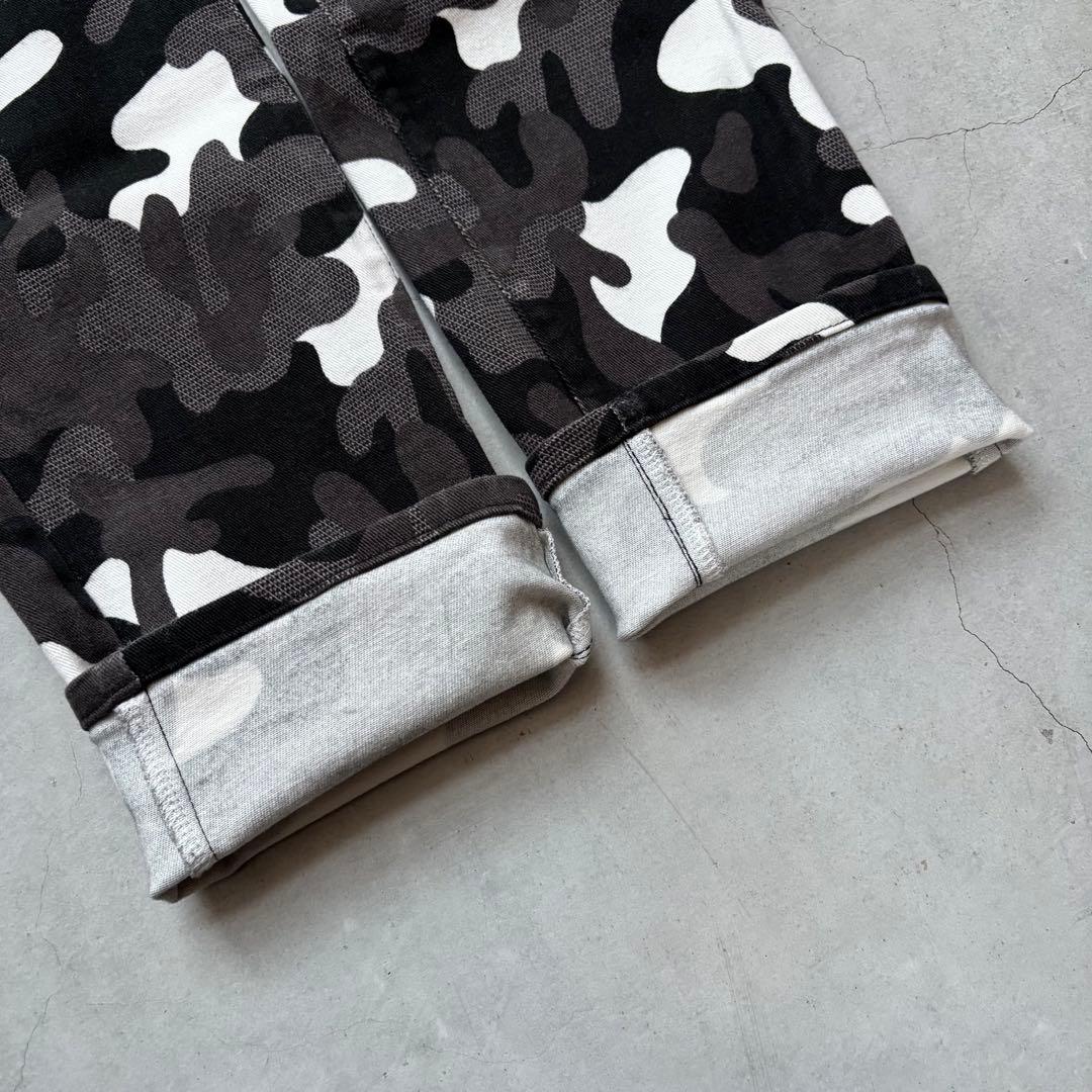 PEARLY GATES カモフラ迷彩総柄 ストレッチロングパンツ 30周年記念