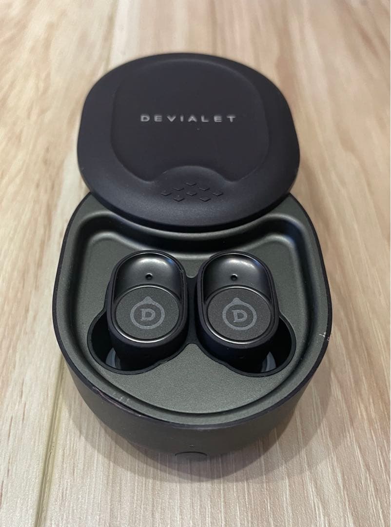 デビアレワイヤレスイヤホン　DEVIALET LX608 BLACK美品