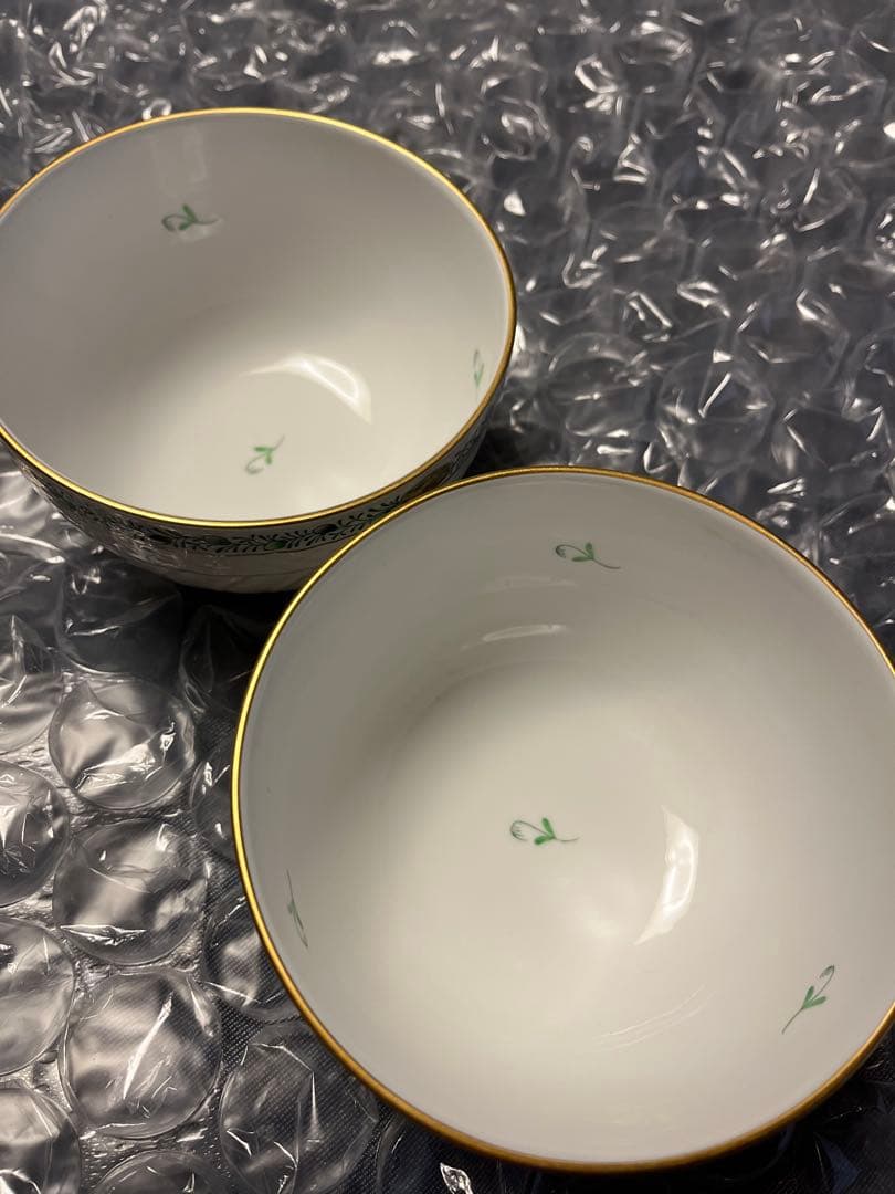 HEREND ヘレンドアピシウス　スラップボウル　 2個セット　ハンガリー　レア