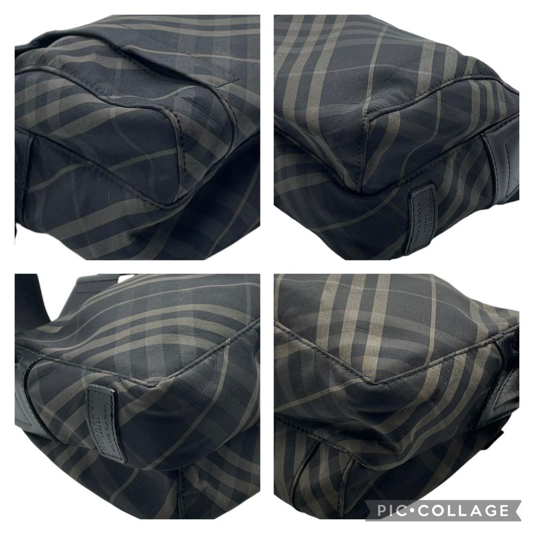 希少 美品 バーバリーブルーレーベル ウエストポーチ ボディバッグ ノバチェック