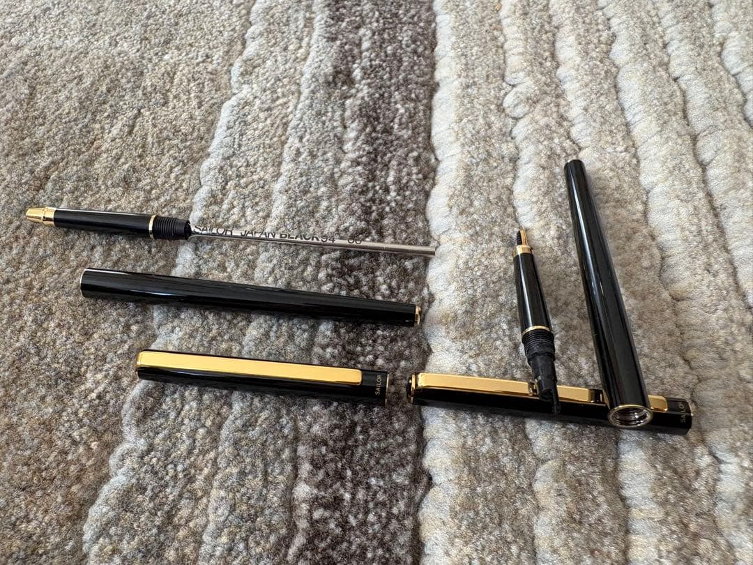 ジャンク品　sailor万年筆８本ボールペン１本 筆ペン１本 １０本まとめ売り