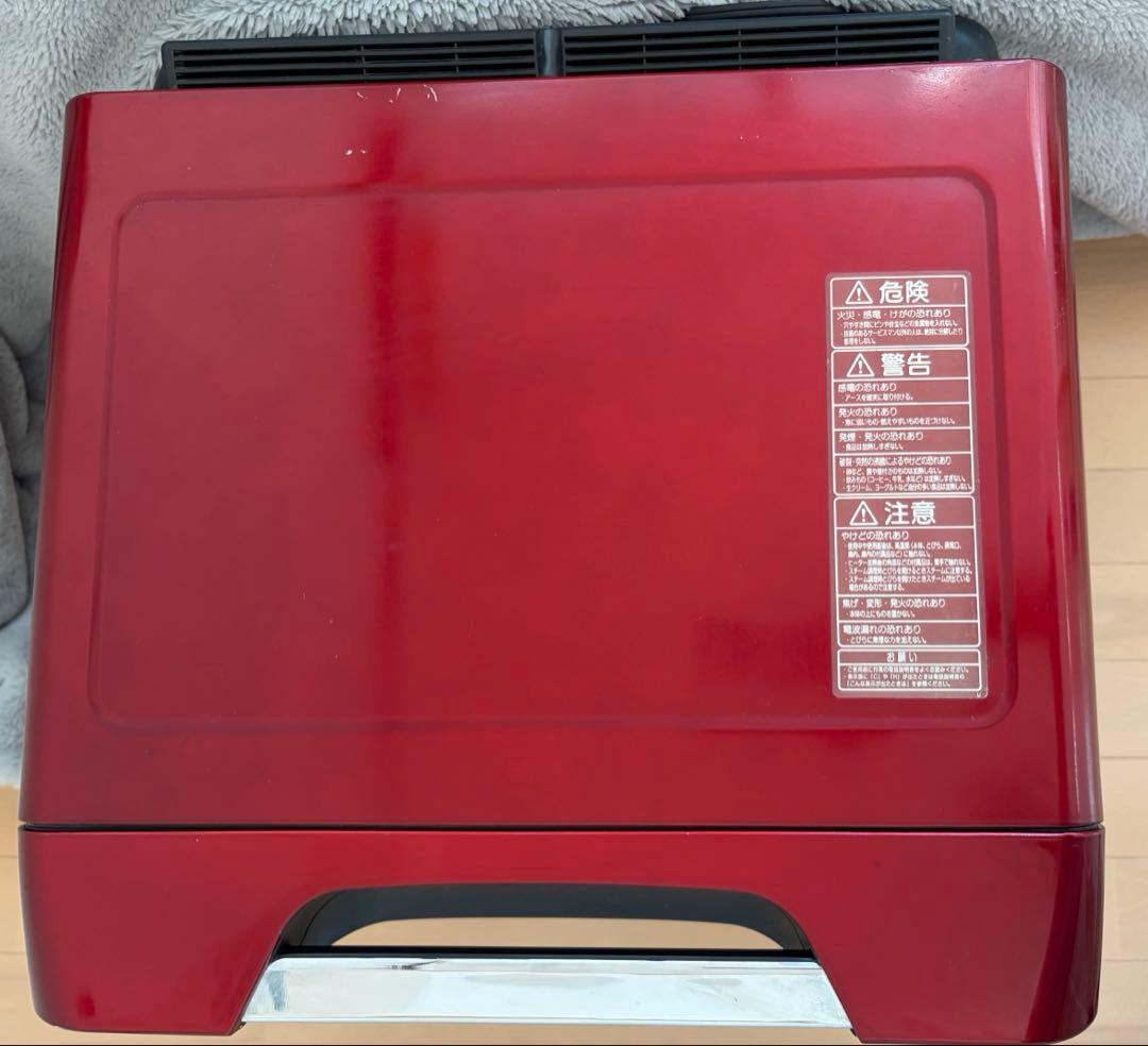 ER-GD500 石窯ドーム オーブンレンジ 赤 ジャンク品