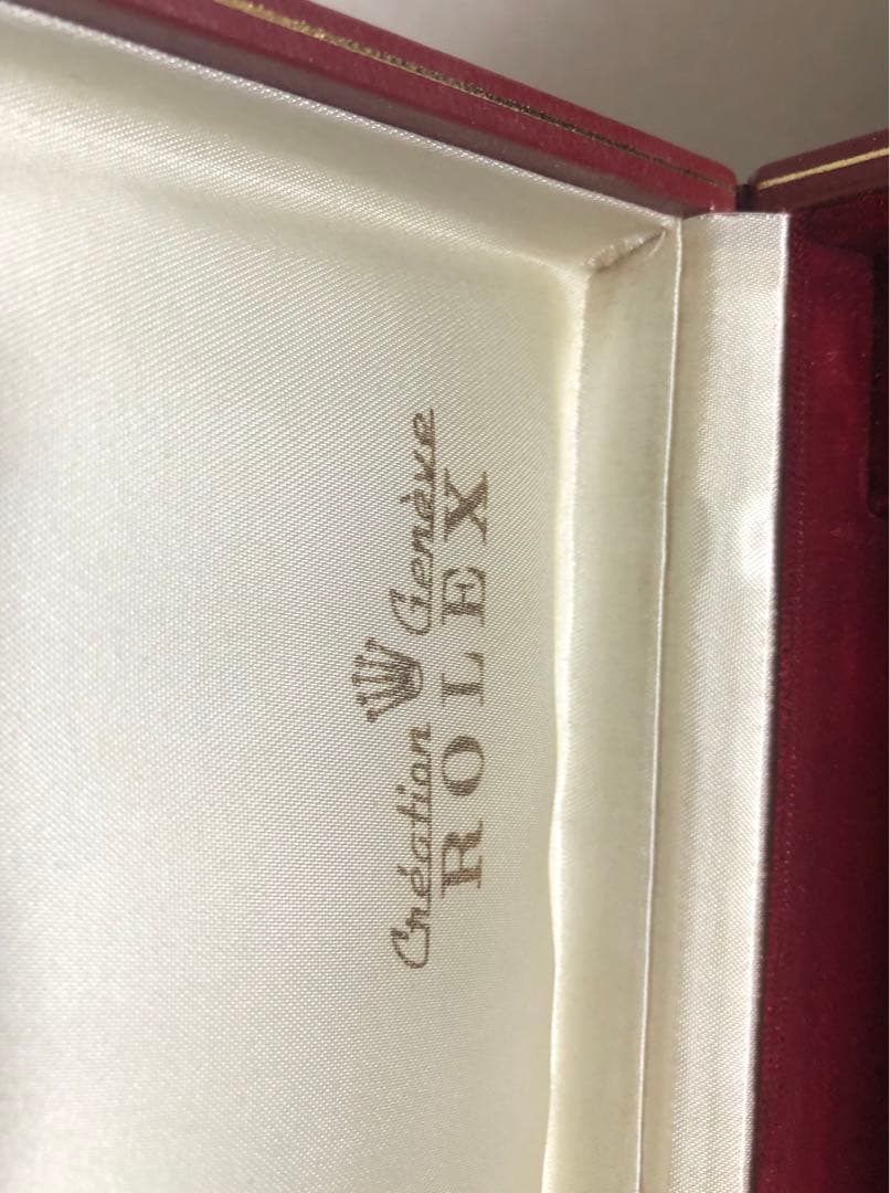 ロレックス　時計ケース　花柄刺繍　希少、ギャランティ