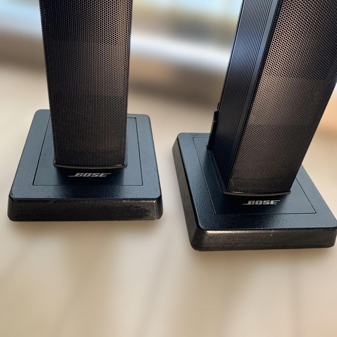 BOSE タワースピーカー ブラック　 MODEL 55WER 別売台座付