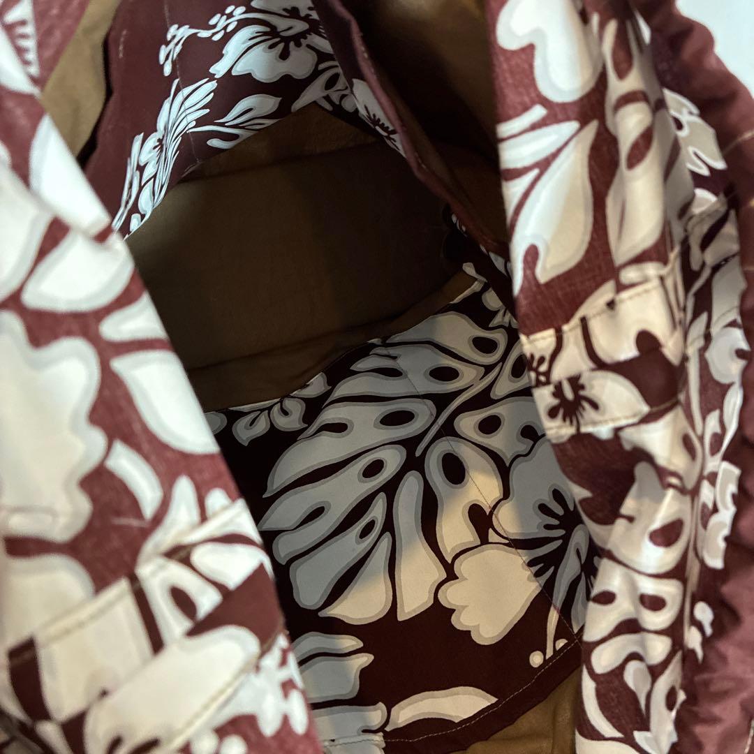 超メルカリ市特別価格☆ハワイアンミシンキルト　大きなトートバッグ