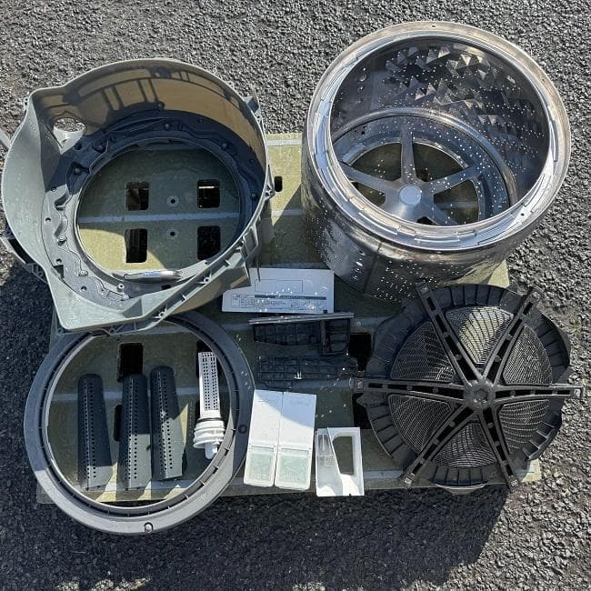 地域限定送料無料　美品 パナソニック ドラム式洗濯乾燥機 NA-VG1200L