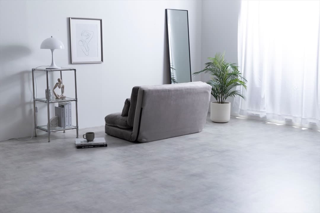 【送料無料】Lara リクライニングソファベッド 3way ふわふわ