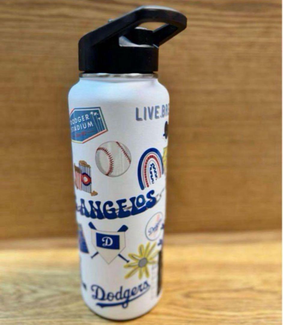 ロサンゼルス　ドジャース　ボトル　ステンレス　米国購入　新品