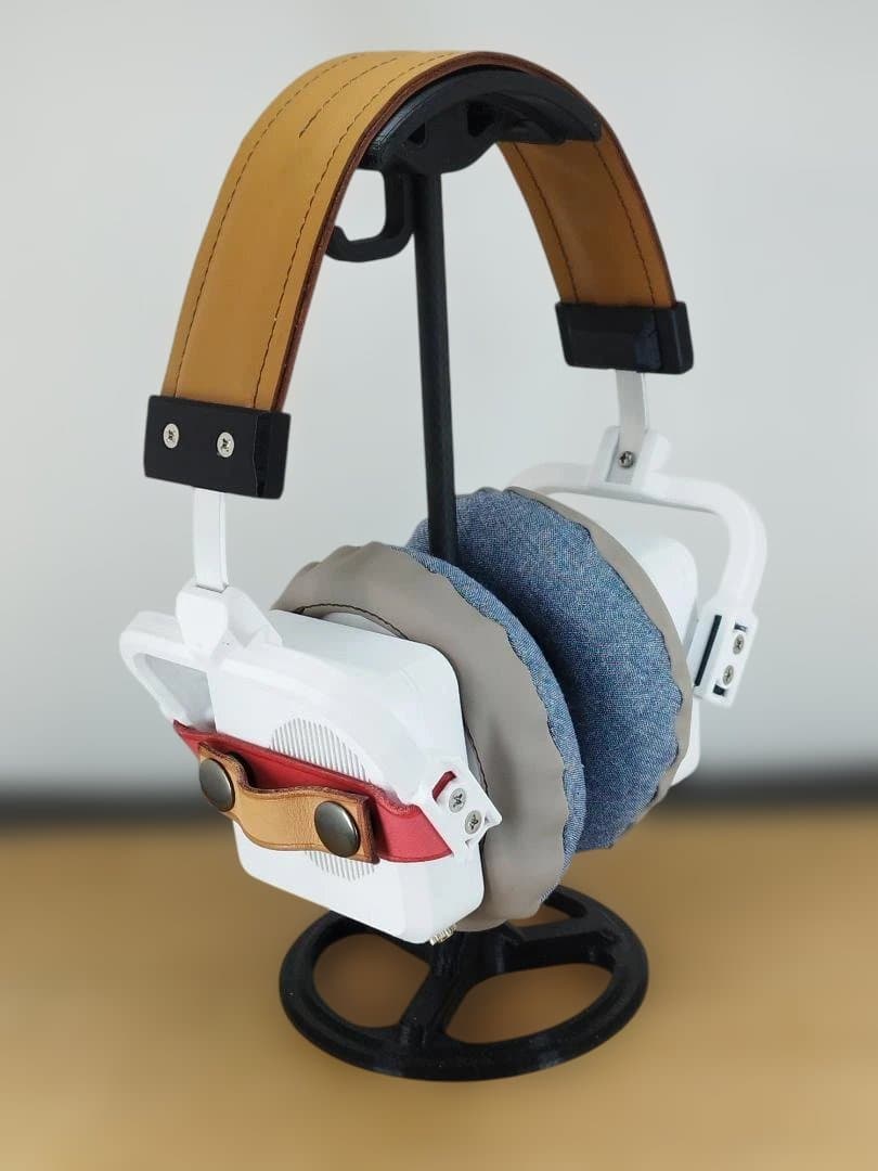 手作り　オーバーイヤー有線ヘッドホン　新品