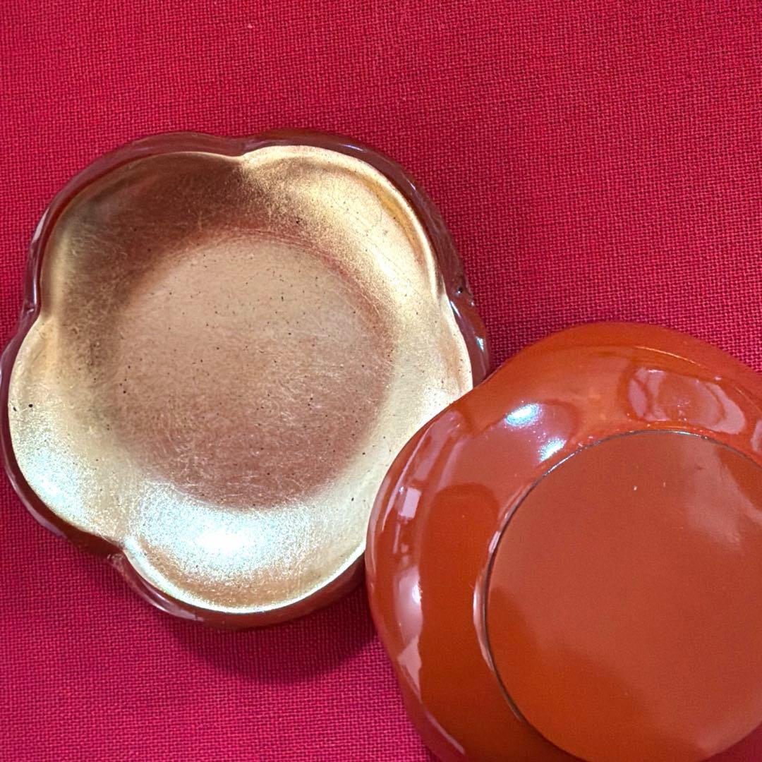 唄姫 たち吉赤絵金彩　前畑陶器庫山窯　南風窯　No.4-27