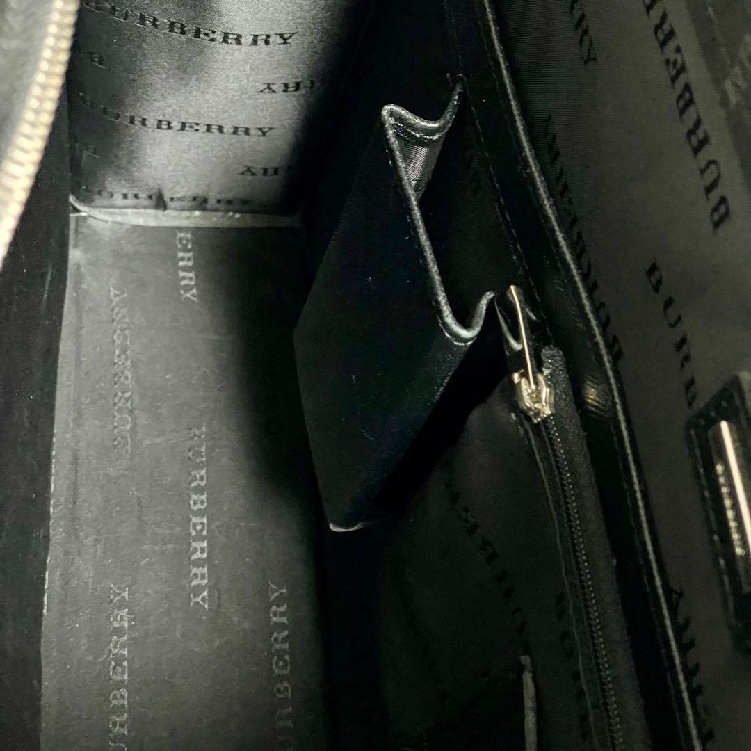 BURBERRY バーバリー サフィアーノレザー ビジネスバッグ ブリーフケース
