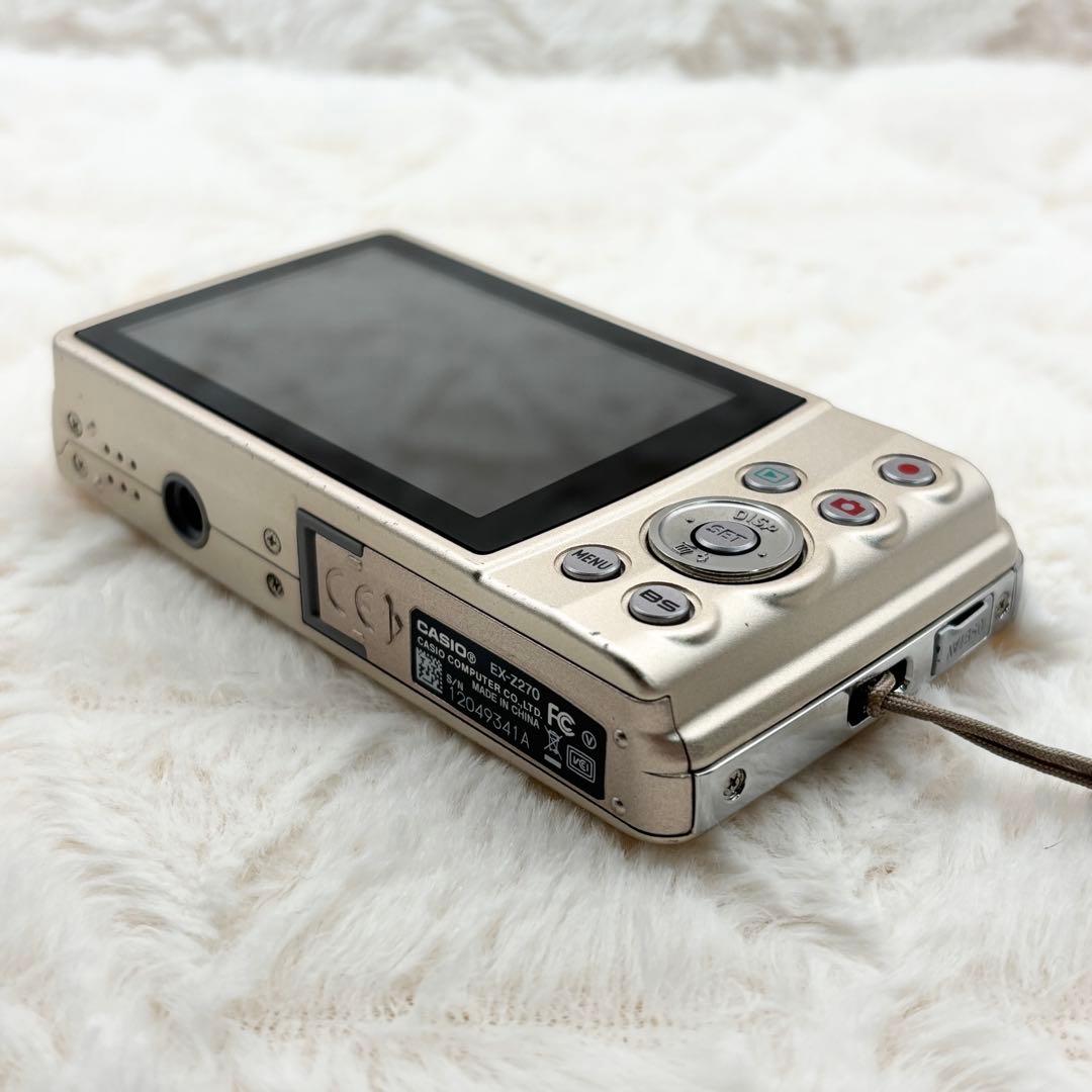 ✨美品 動作良好✨ CASIO EXILIM EX-Z270 ゴールド